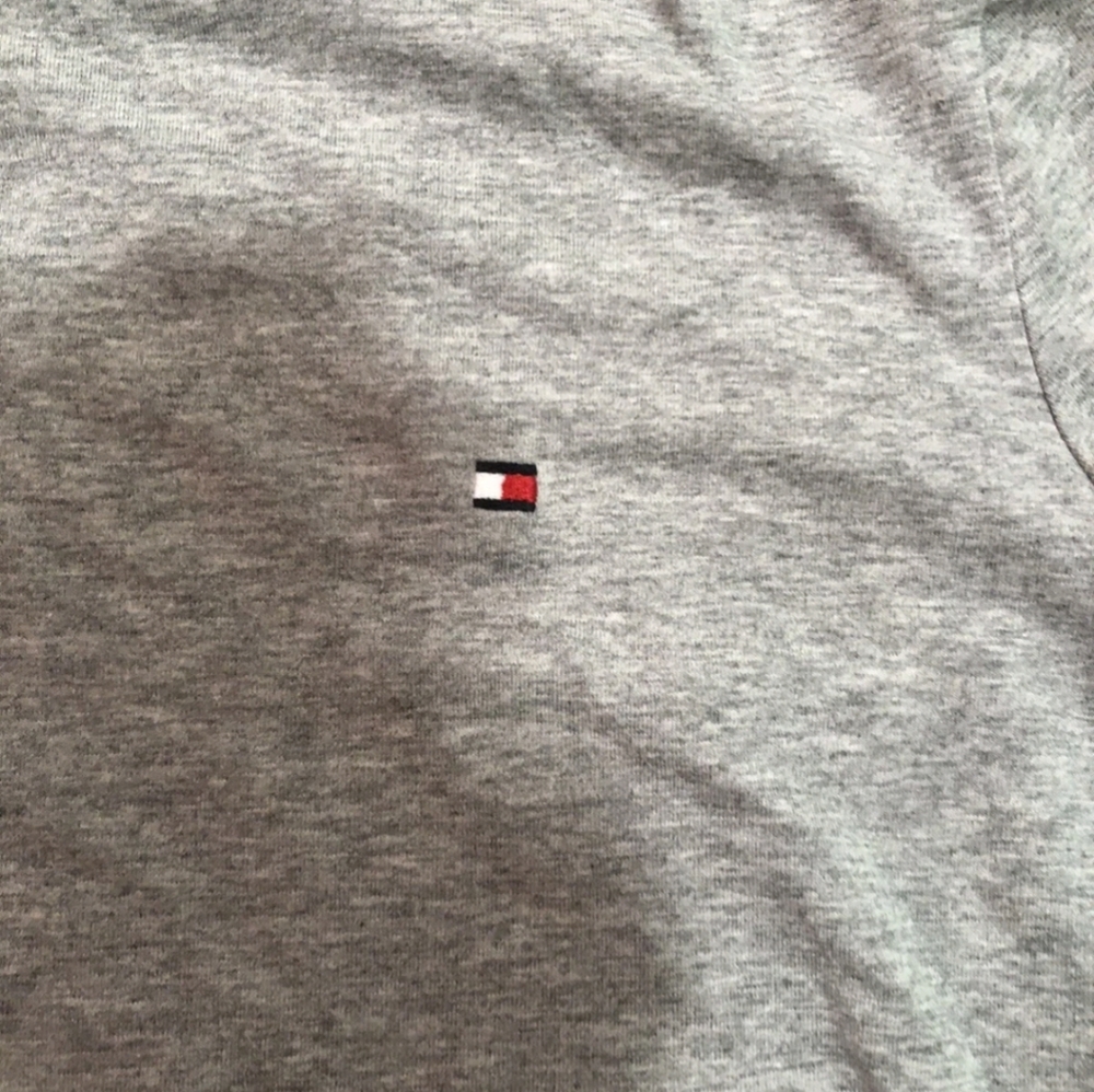 Tommy Hilfiger Gray T-Shirt Dress - Picture 12 of 12